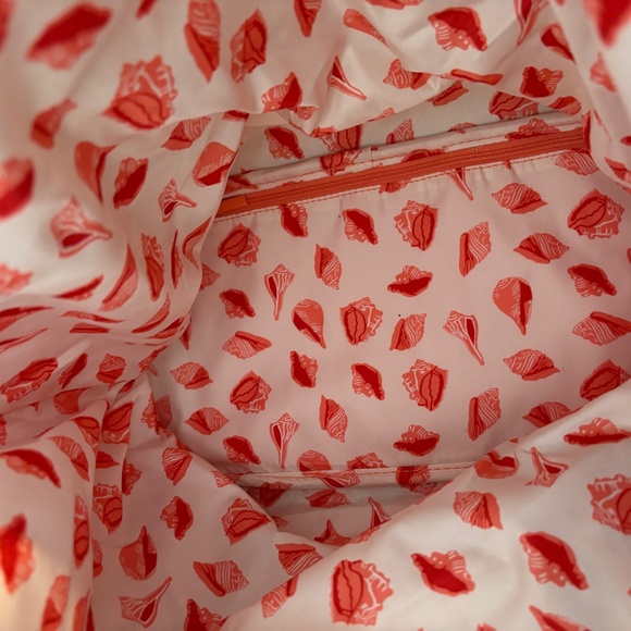 Vera Bradley Beach Bag Tote Faux Straw Nautical Bag Sea Life - Picture 7 of 9